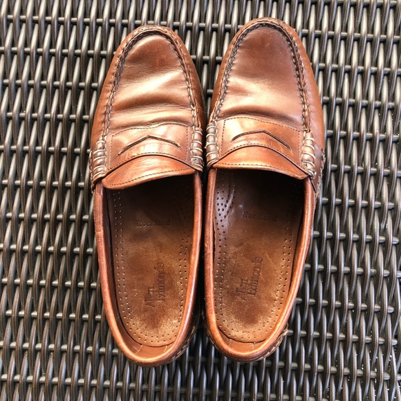 Allen Edmonds Other - Allen Edmonds “Rockland” Brown Leather Penny Loafers / Size 9.5 D